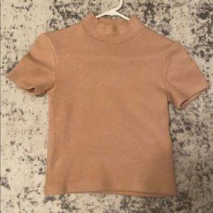 ZARA Sweater Turtle Neck Crop